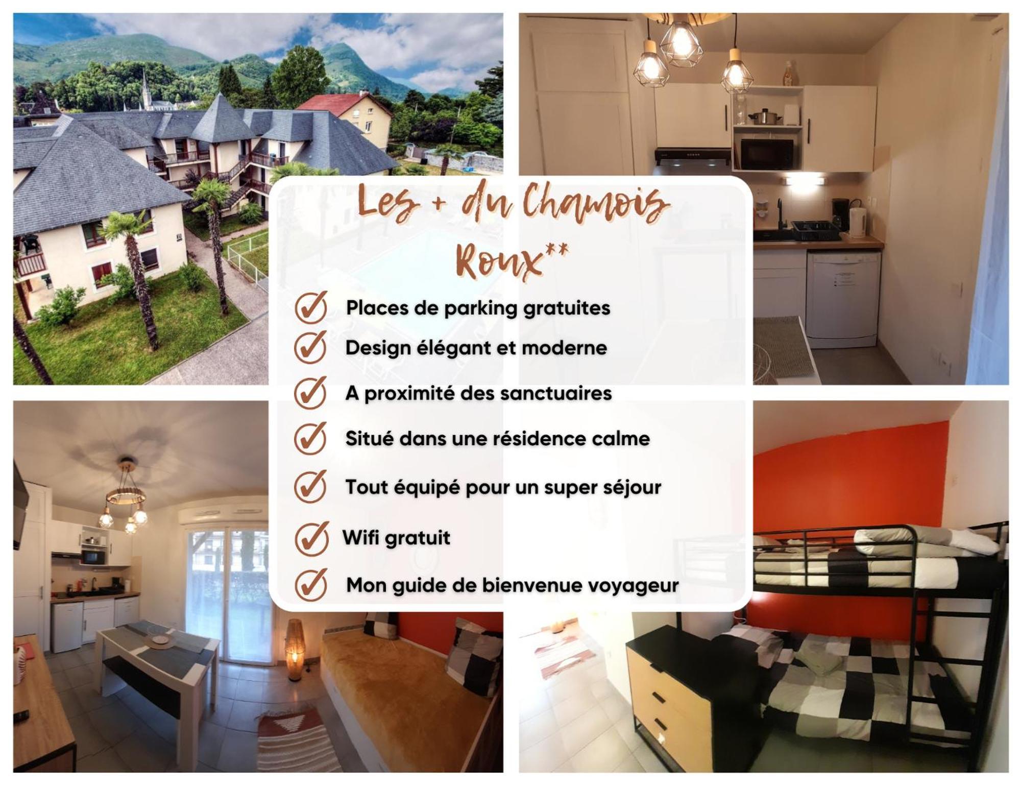 Appartement Du Chamois Roux, Dans Residence De Tourisme 3 Etoiles Lourdes Dış mekan fotoğraf